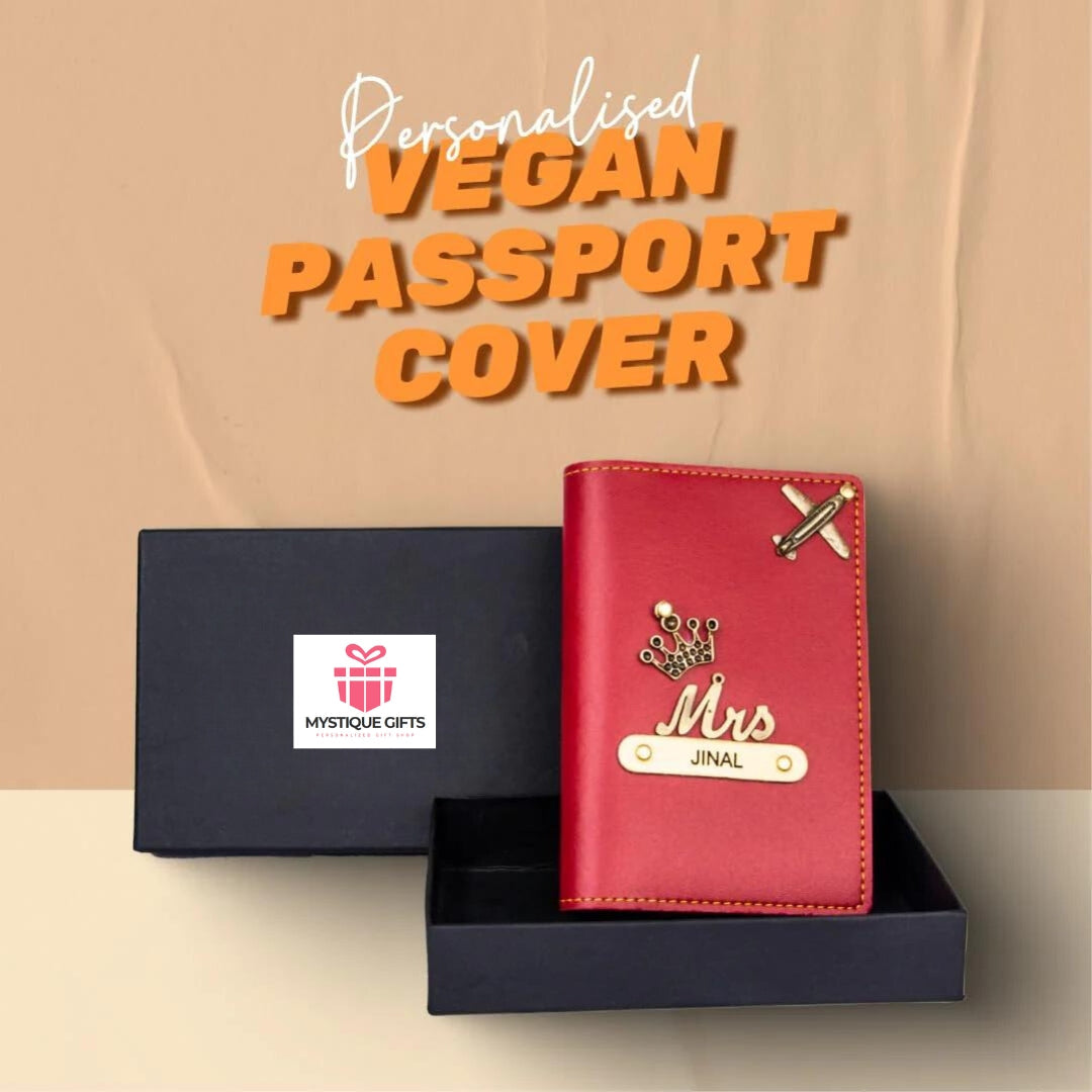 Personalized Passport Cover for both Men/Women