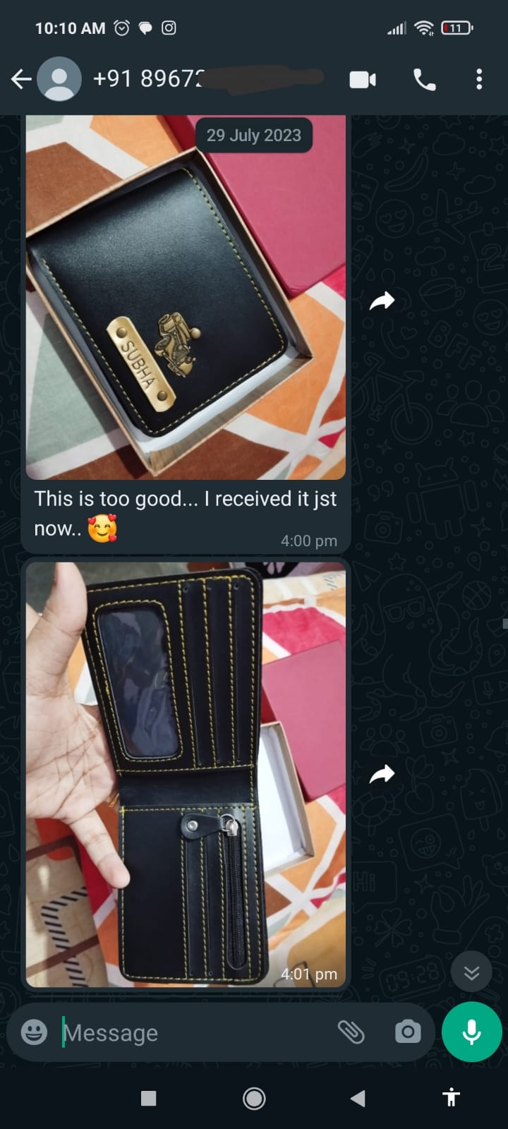 Personalized Wallet 1.0